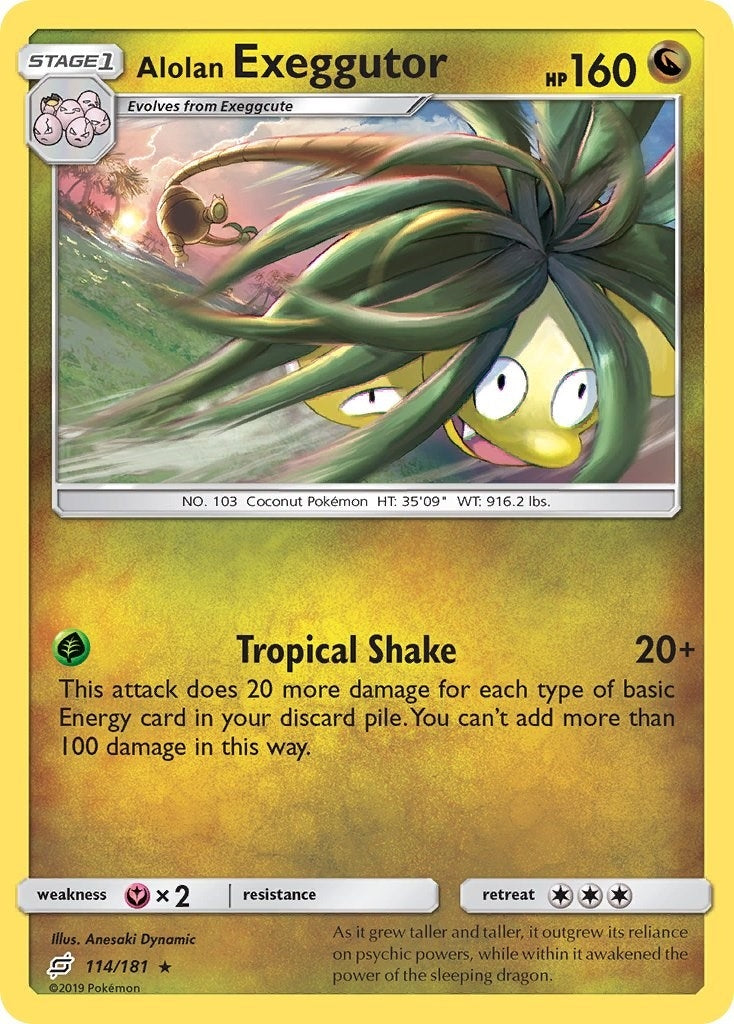 Alolan Exeggutor (114) (114/181) (SM9)