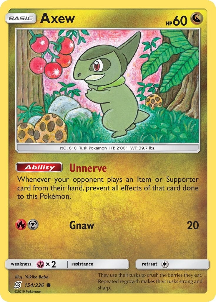 Axew (154/236) (SM11)