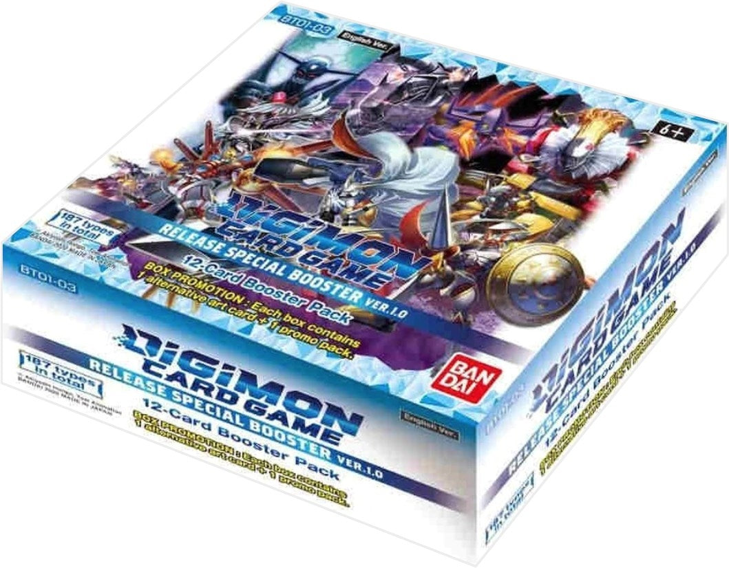 Image for Release Special Booster Ver.1.0 Booster Box - Digimon Card Game