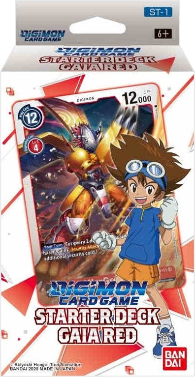 Image for Gaia Red Starter Deck - Digimon Card Game