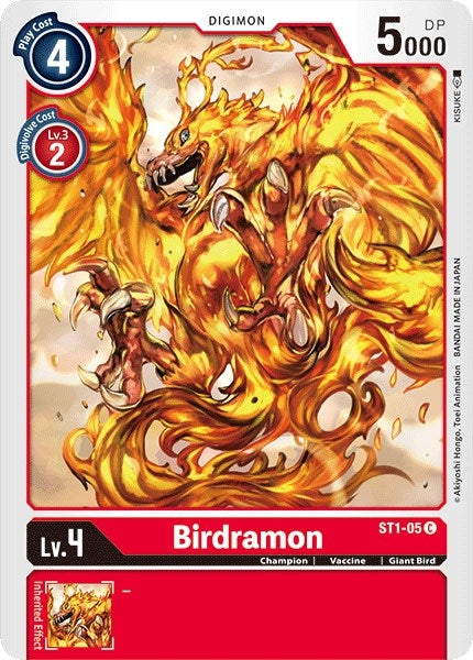 Image for Birdramon (ST1-05 C) (ST-1) - Digimon Card Game