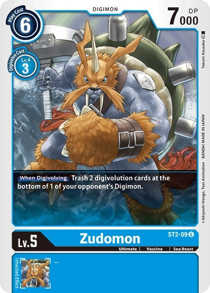Image for Zudomon (ST2-09 U) (ST-2) - Digimon Card Game