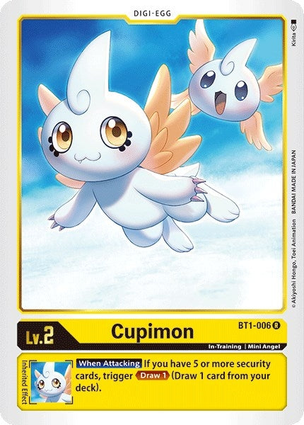 Image for Cupimon (BT1-006 R) (BT01-03A) - Digimon Card Game