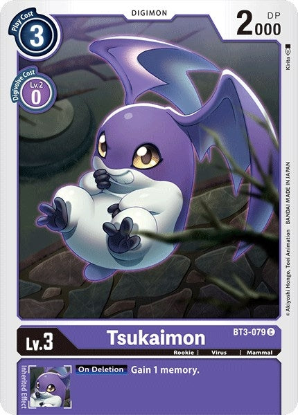 Image for Tsukaimon - BT3-079 (BT3-079 C) (BT01-03A) - Digimon Card Game
