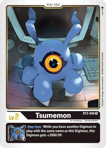 Image for Tsumemon (BT2-006 R) (BT01-03A) - Digimon Card Game
