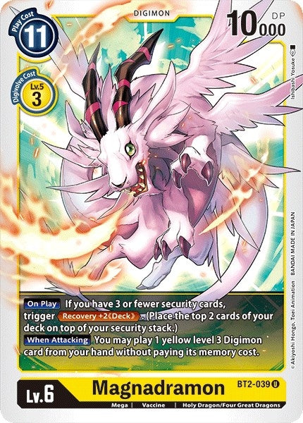 Image for Magnadramon (BT2-039 U) (BT01-03A) - Digimon Card Game