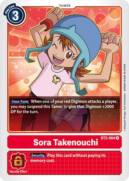 Image for Sora Takenouchi (BT2-084 R) (BT01-03A) - Digimon Card Game