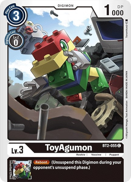 Image for ToyAgumon (BT2-055 C) (BT01-03A) - Digimon Card Game