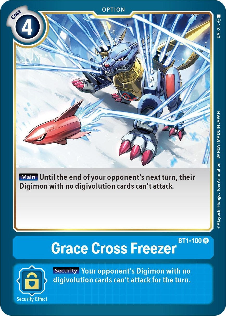 Image for Grace Cross Freezer (BT1-100 R) (BT01-03B) - Digimon Card Game