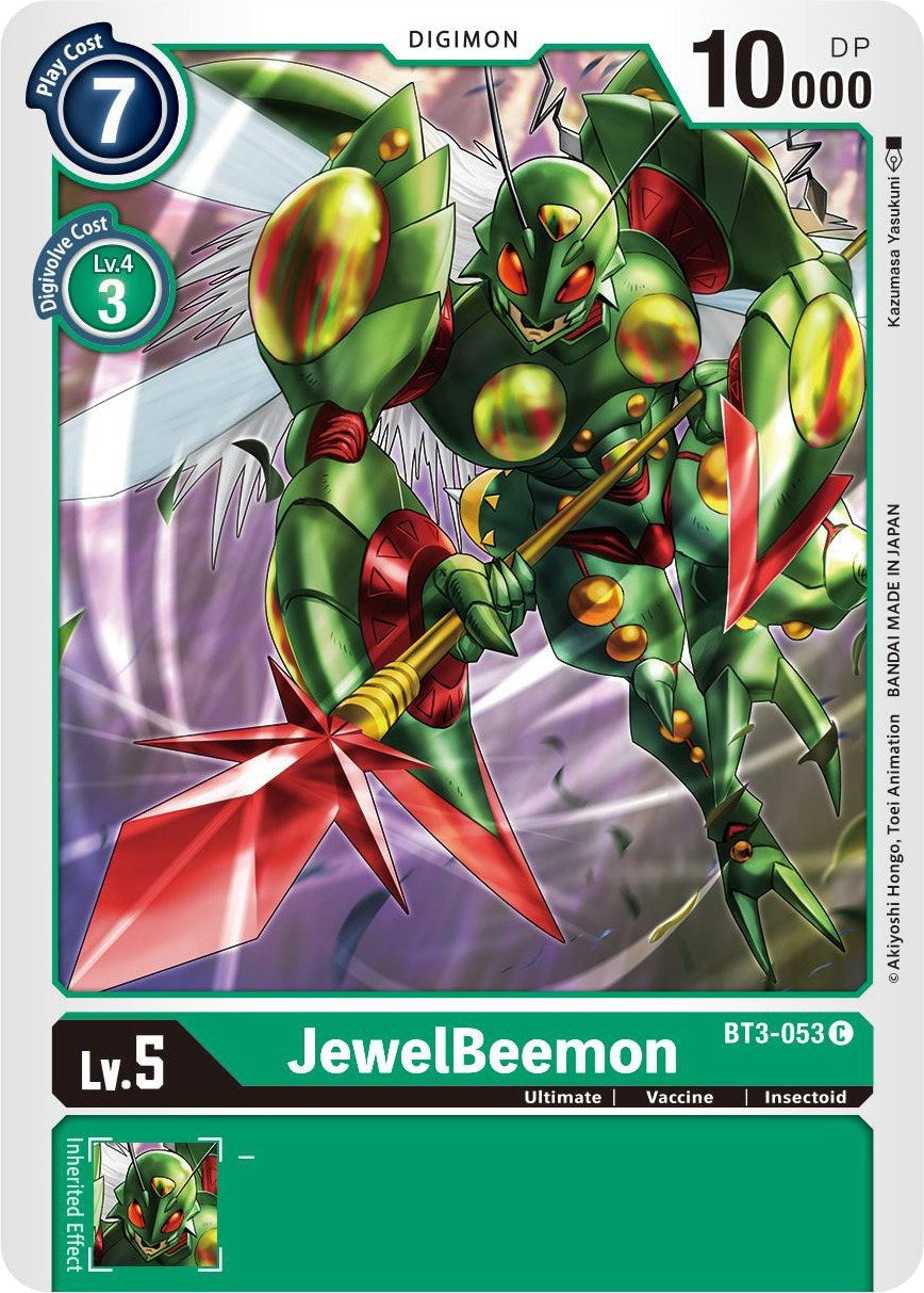 Image for JewelBeemon (BT3-053 C) (BT01-03B) - Digimon Card Game