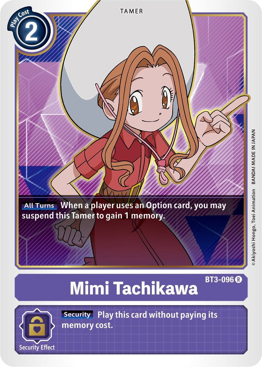 Image for Mimi Tachikawa - BT3-096 (BT3-096 R) (BT01-03B) - Digimon Card Game