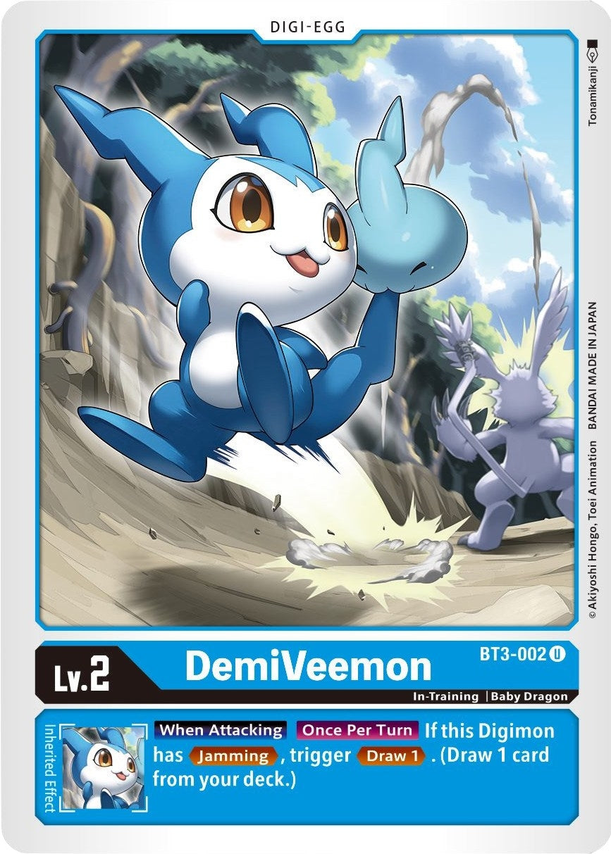 Image for DemiVeemon - BT3-002 (BT3-002 U) (BT01-03B) - Digimon Card Game
