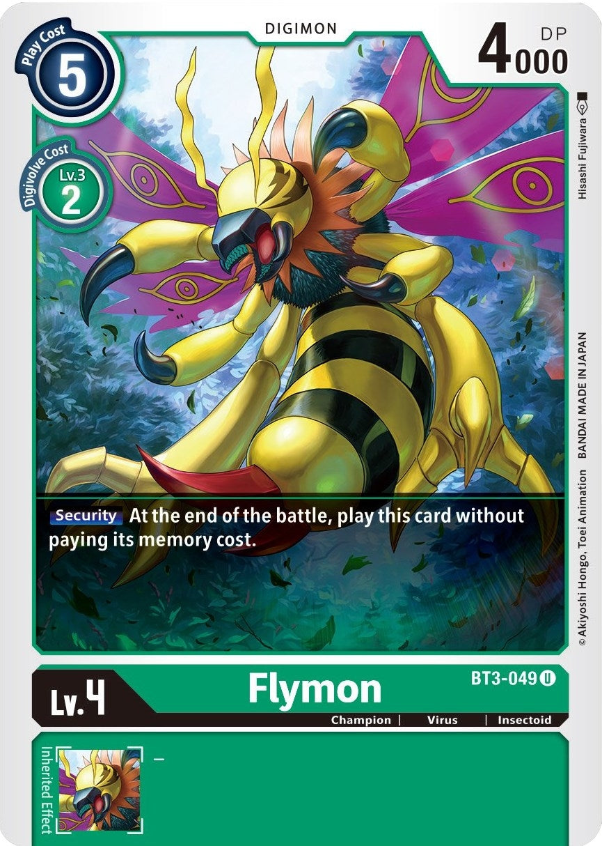 Image for Flymon (BT3-049 U) (BT01-03B) - Digimon Card Game