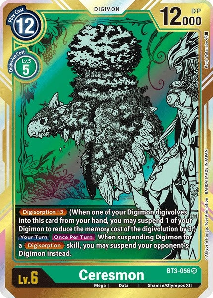Image for Ceresmon (Alternate Art) (BT3-056 SR) (BT01-03B) - Digimon Card Game
