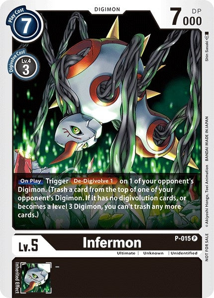 Image for Infermon - P-015 (P-015 P) (D-PR) - Digimon Card Game
