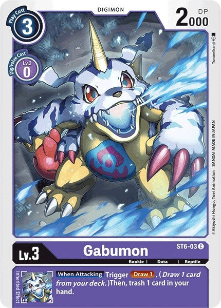 Image for Gabumon (ST6-03 C) (ST-6) - Digimon Card Game