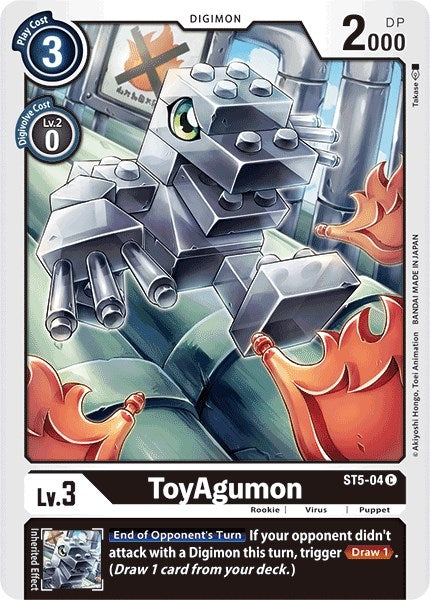 Image for ToyAgumon (ST5-04 C) (ST-5) - Digimon Card Game