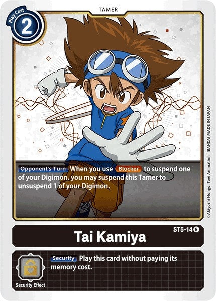 Image for Tai Kamiya (ST5-14 R) (ST-5) - Digimon Card Game