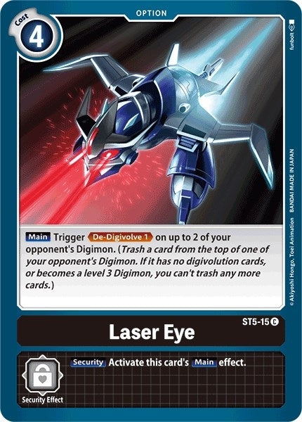 Image for Laser Eye (ST5-15 C) (ST-5) - Digimon Card Game