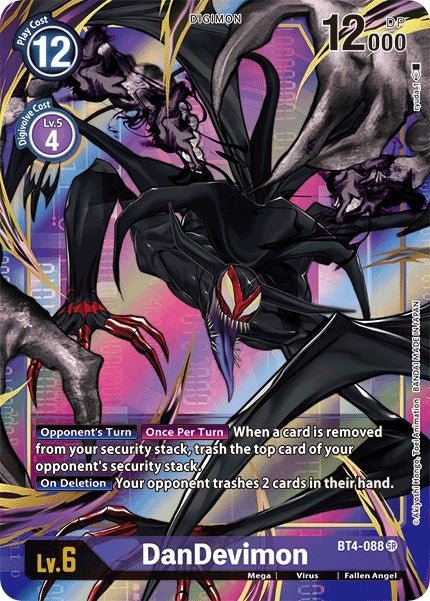 Image for DanDevimon (Alternate Art) (BT4-088 SR) (BT04) - Digimon Card Game