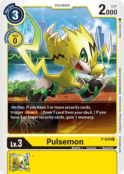 Image for Pulsemon - P-028 (P-028 P) (D-PR) - Digimon Card Game