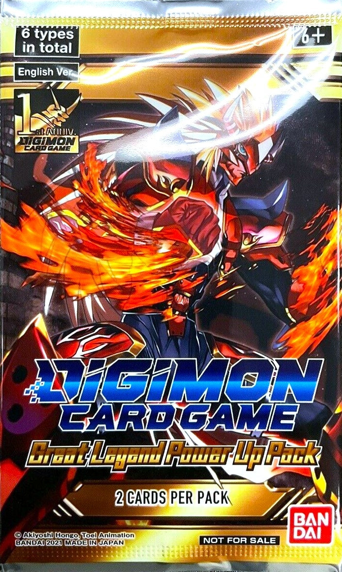 Image for Great Legend Power Up Pack - Digimon Card Game