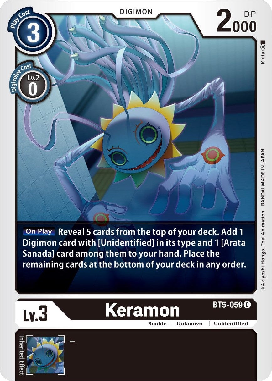 Image for Keramon (BT5-059 C) (BT05) - Digimon Card Game