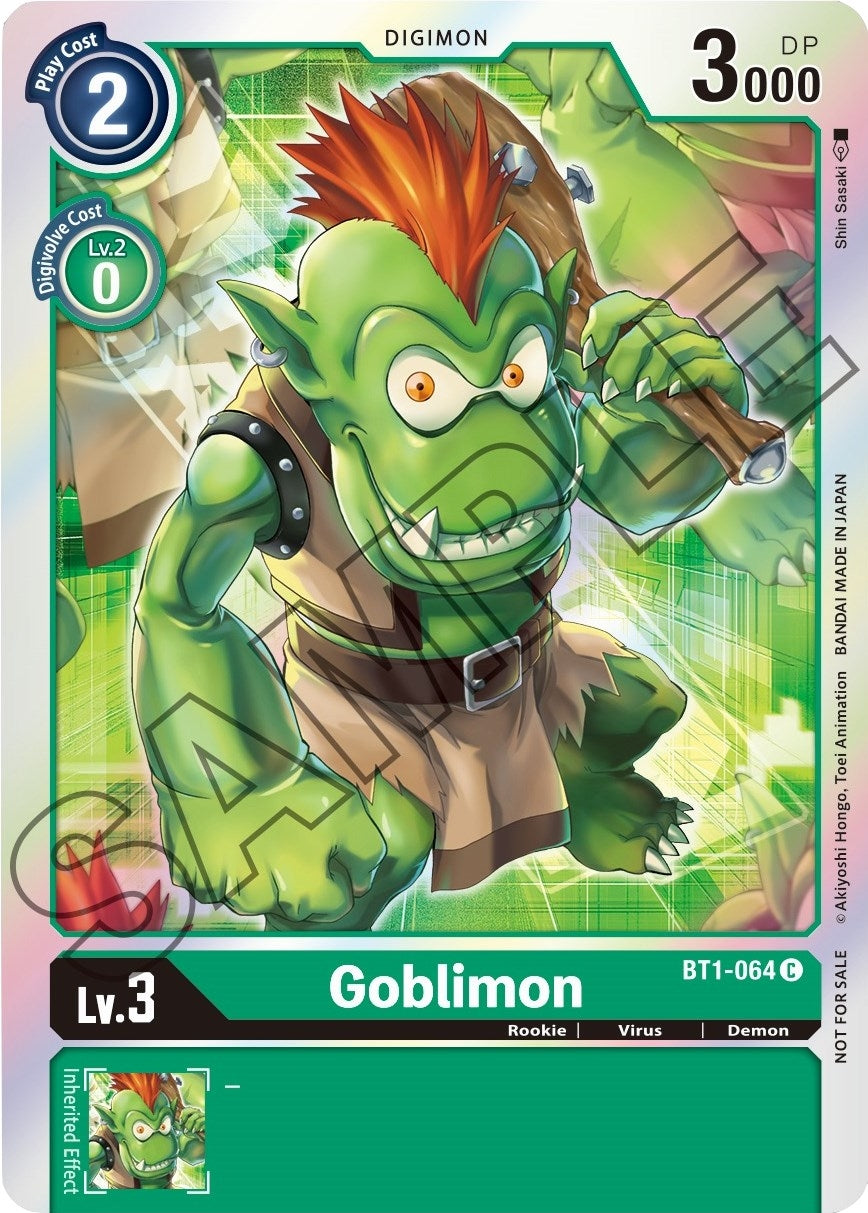 Image for Goblimon - BT1-064 (Event Pack 1) (BT1-064 C) (BT01-03A) - Digimon Card Game