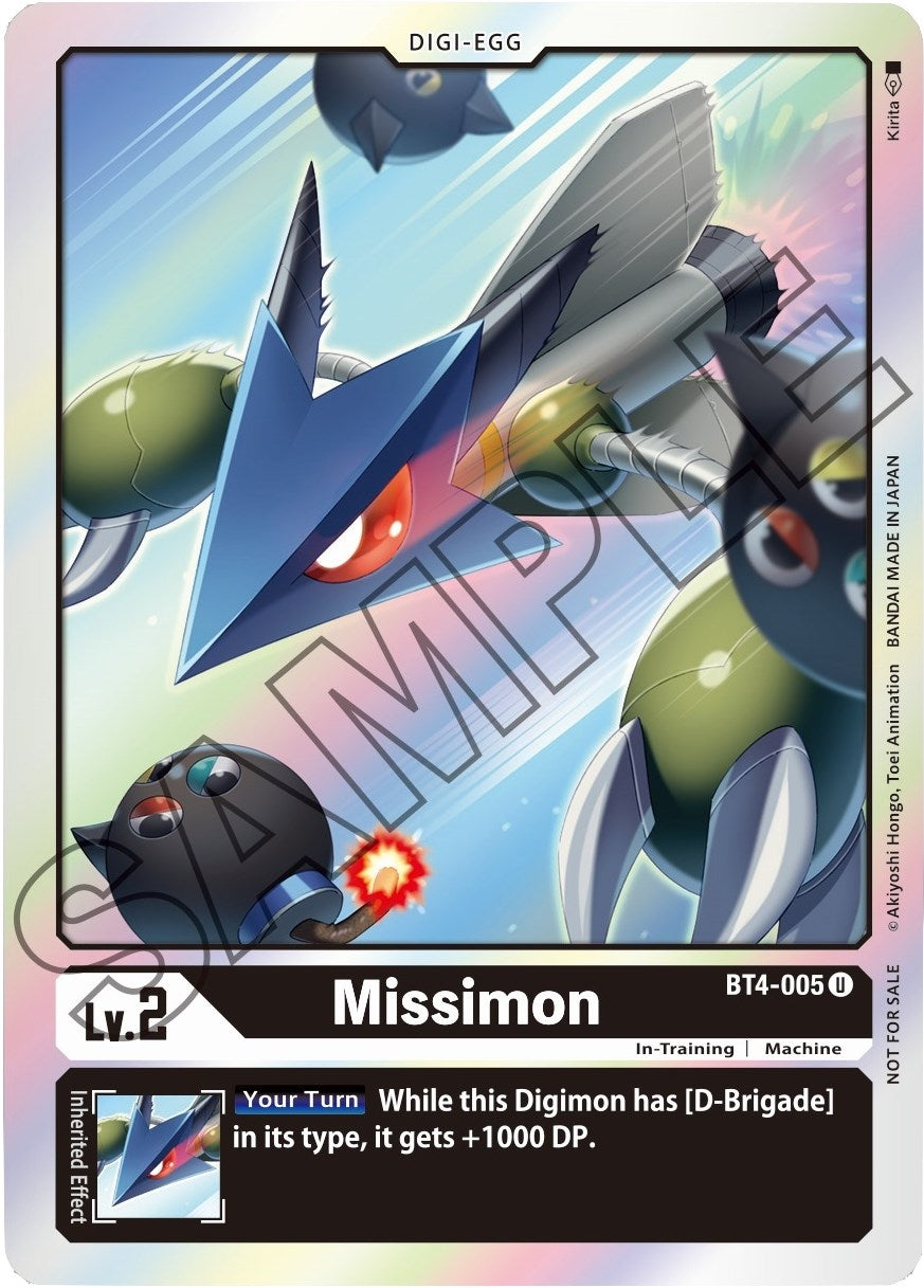 Image for Missimon - BT4-005 (Event Pack 1) (BT4-005 U) (BT04) - Digimon Card Game
