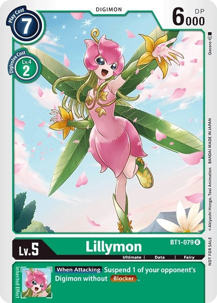 Image for Lillymon - BT1-079 (Tamer Party Vol. 2 Promo) (BT1-079 R) (BT01-03A) - Digimon Card Game