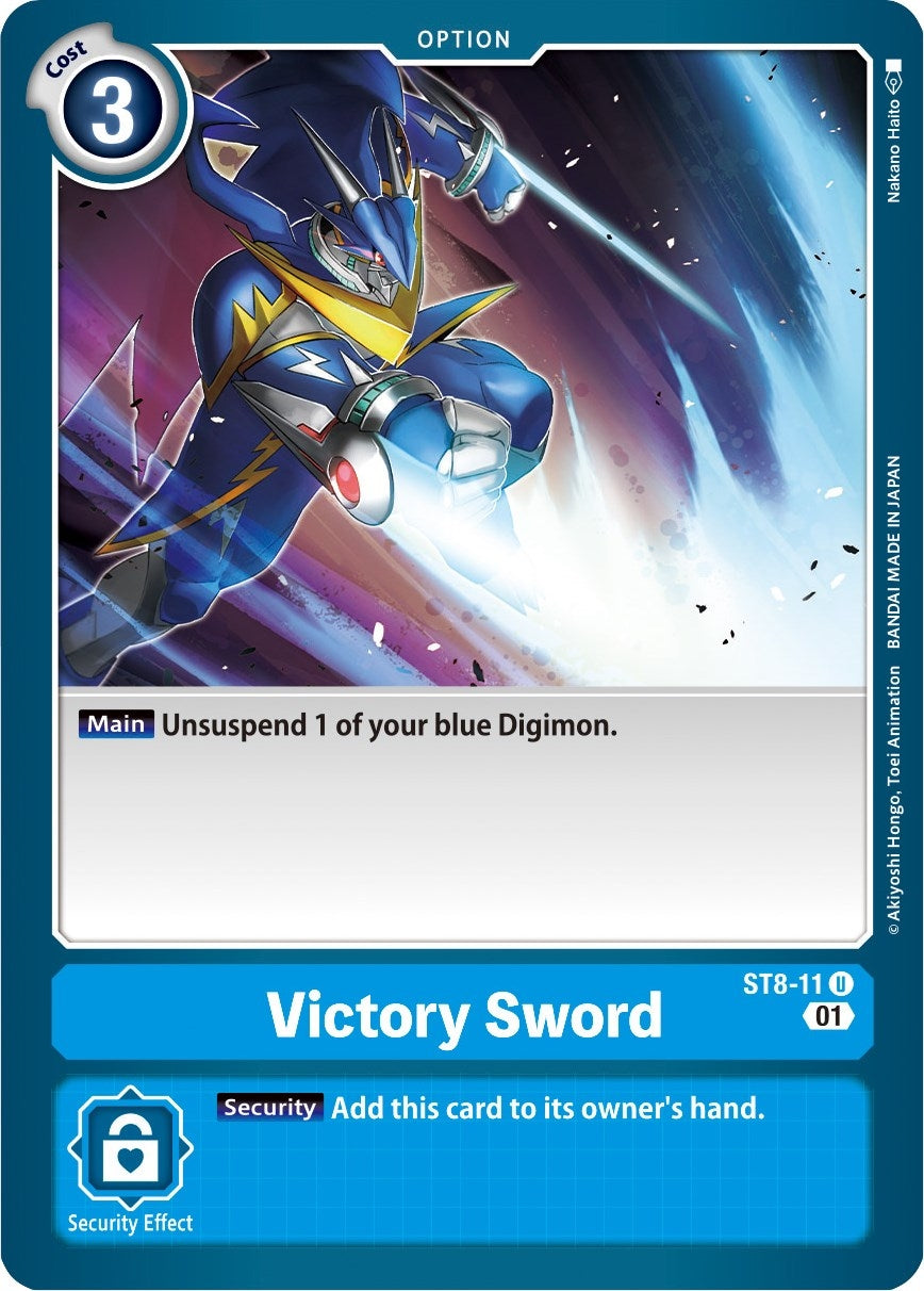 Image for Victory Sword (ST8-11 U) (ST-8) - Digimon Card Game