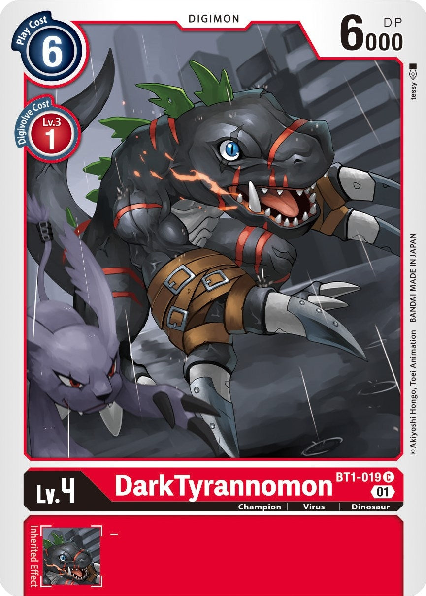 Image for DarkTyrannomon - BT1-019 (Alternate Art) (BT1-019 C) (ST-7) - Digimon Card Game