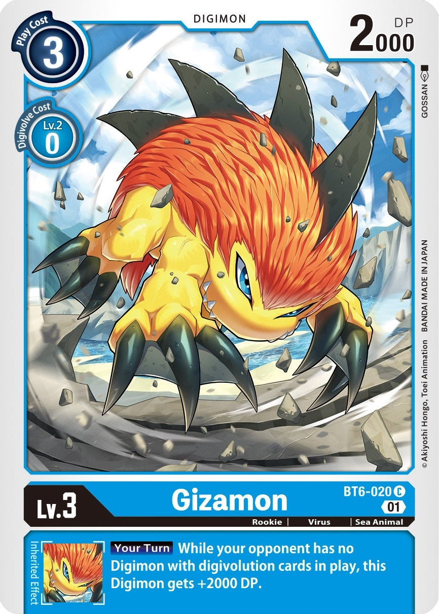 Image for Gizamon (BT6-020 C) (BT06) - Digimon Card Game