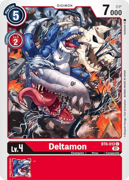 Image for Deltamon (BT6-012 C) (BT06) - Digimon Card Game
