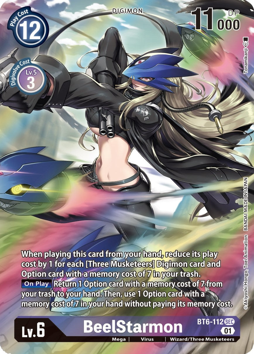 Image for BeelStarmon (Alternate Art) (BT6-112 SEC) (BT06) - Digimon Card Game