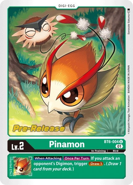 Image for Pinamon (BT6-004 U) (BT06_PR) - Digimon Card Game
