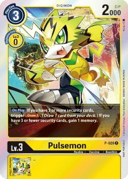 Image for Pulsemon - P-028 (Double Diamond Pre-Release) (P-028 P) (D-PR) - Digimon Card Game