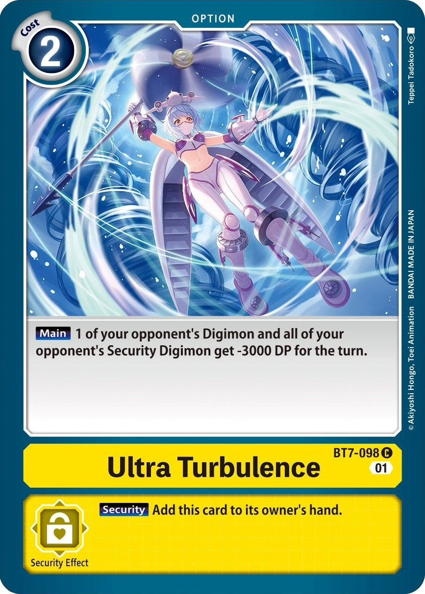 Image for Ultra Turbulence (BT7-098 C) (BT07) - Digimon Card Game