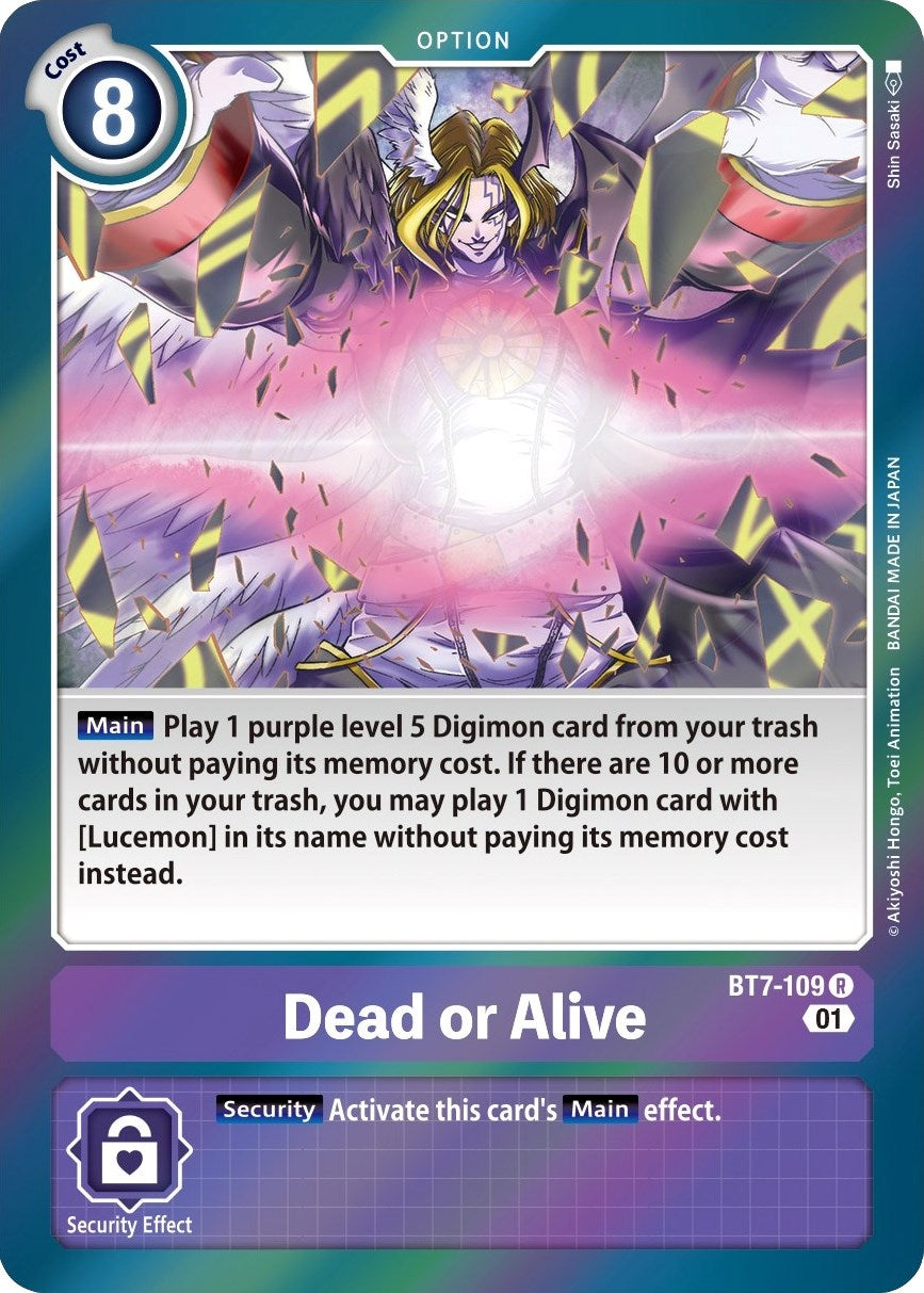 Image for Dead or Alive (BT7-109 R) (BT07) - Digimon Card Game