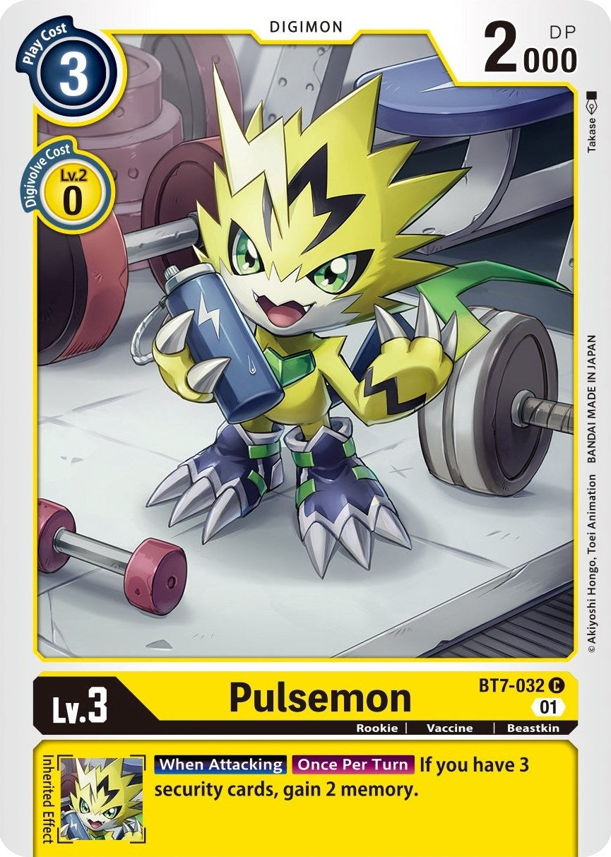 Image for Pulsemon (BT7-032 C) (BT07) - Digimon Card Game