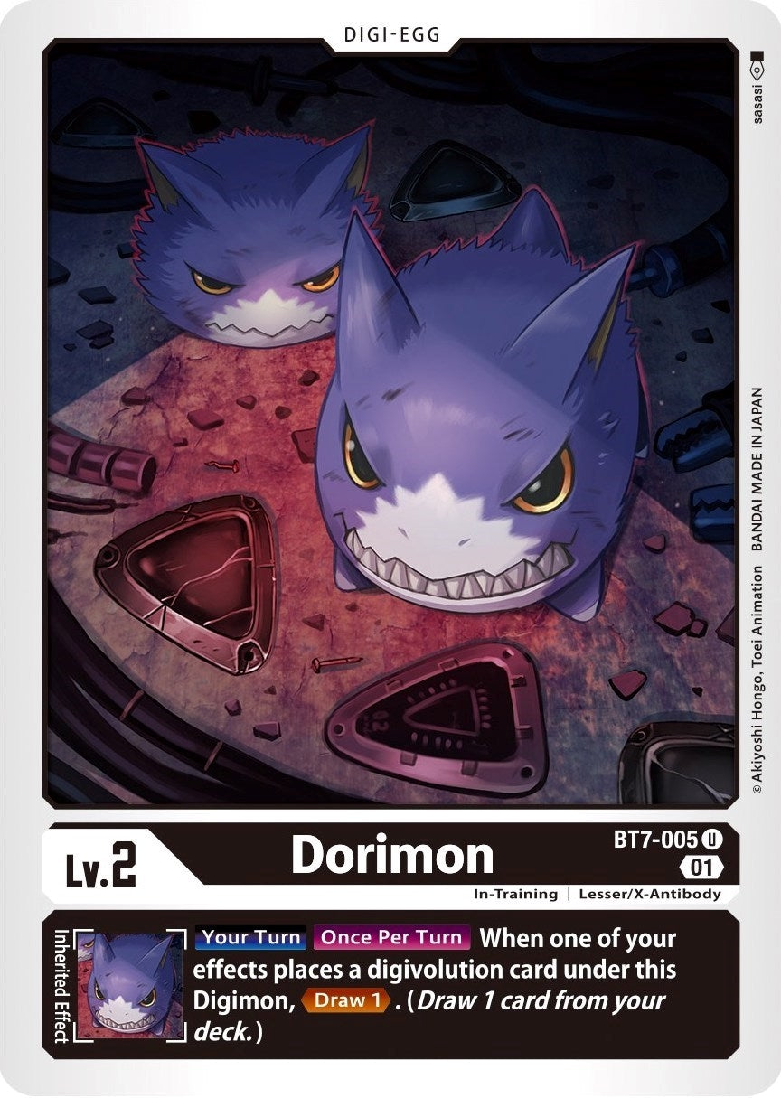 Image for Dorimon (BT7-005 U) (BT07) - Digimon Card Game