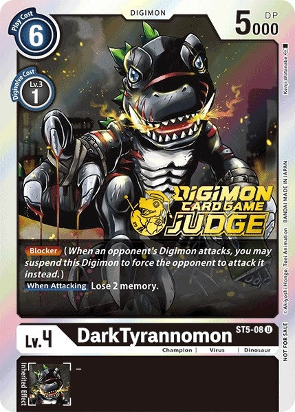 Image for DarkTyrannomon (Judge Pack 1) (ST5-08 U) (ST-5) - Digimon Card Game