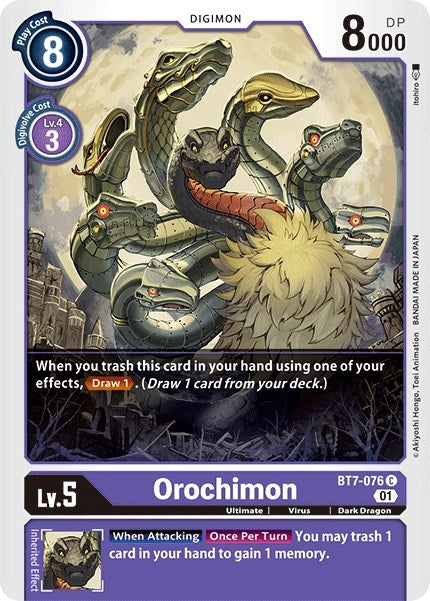 Image for Orochimon (BT7-076 C) (BT07) - Digimon Card Game