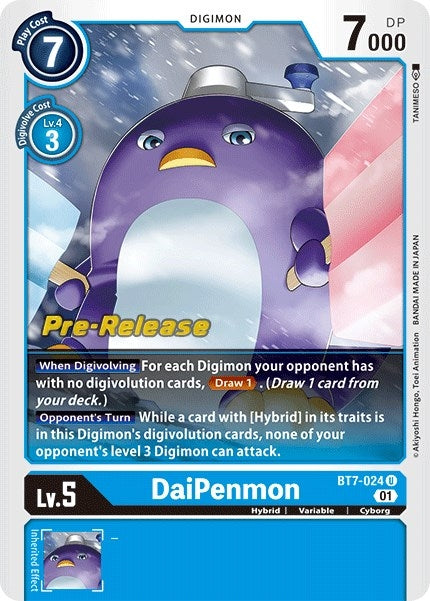 Image for DaiPenmon (BT7-024 U) (BT07_PR) - Digimon Card Game
