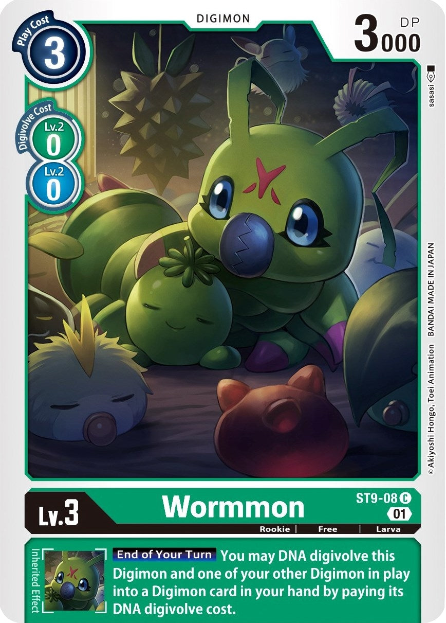 Image for Wormmon (ST9-08 C) (ST-9) - Digimon Card Game