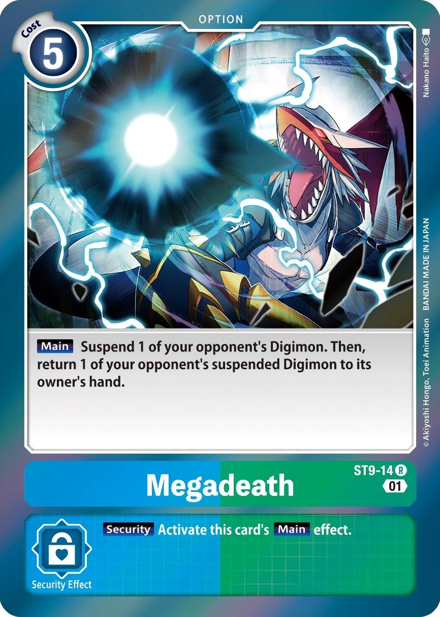 Image for Megadeath (ST9-14 R) (ST-9) - Digimon Card Game