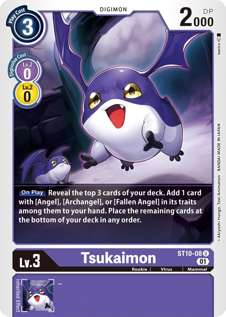 Image for Tsukaimon (ST10-08 U) (ST-10) - Digimon Card Game