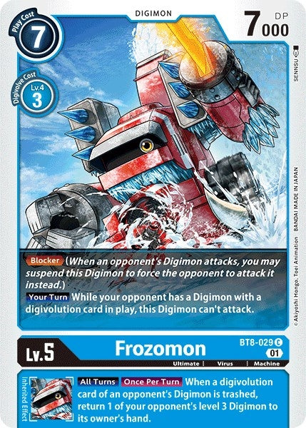 Image for Frozomon (BT8-029 C) (BT08) - Digimon Card Game