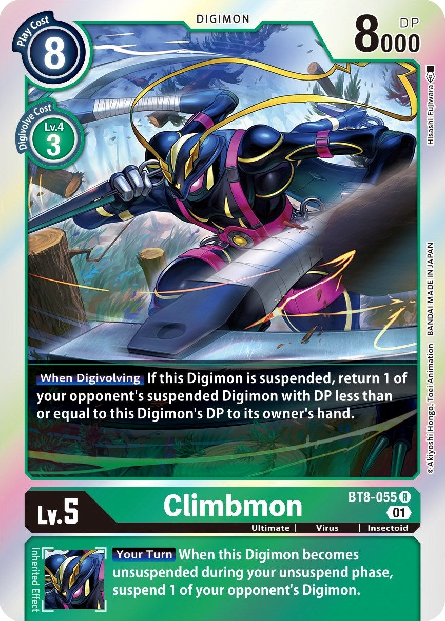 Image for Climbmon (BT8-055 R) (BT08) - Digimon Card Game