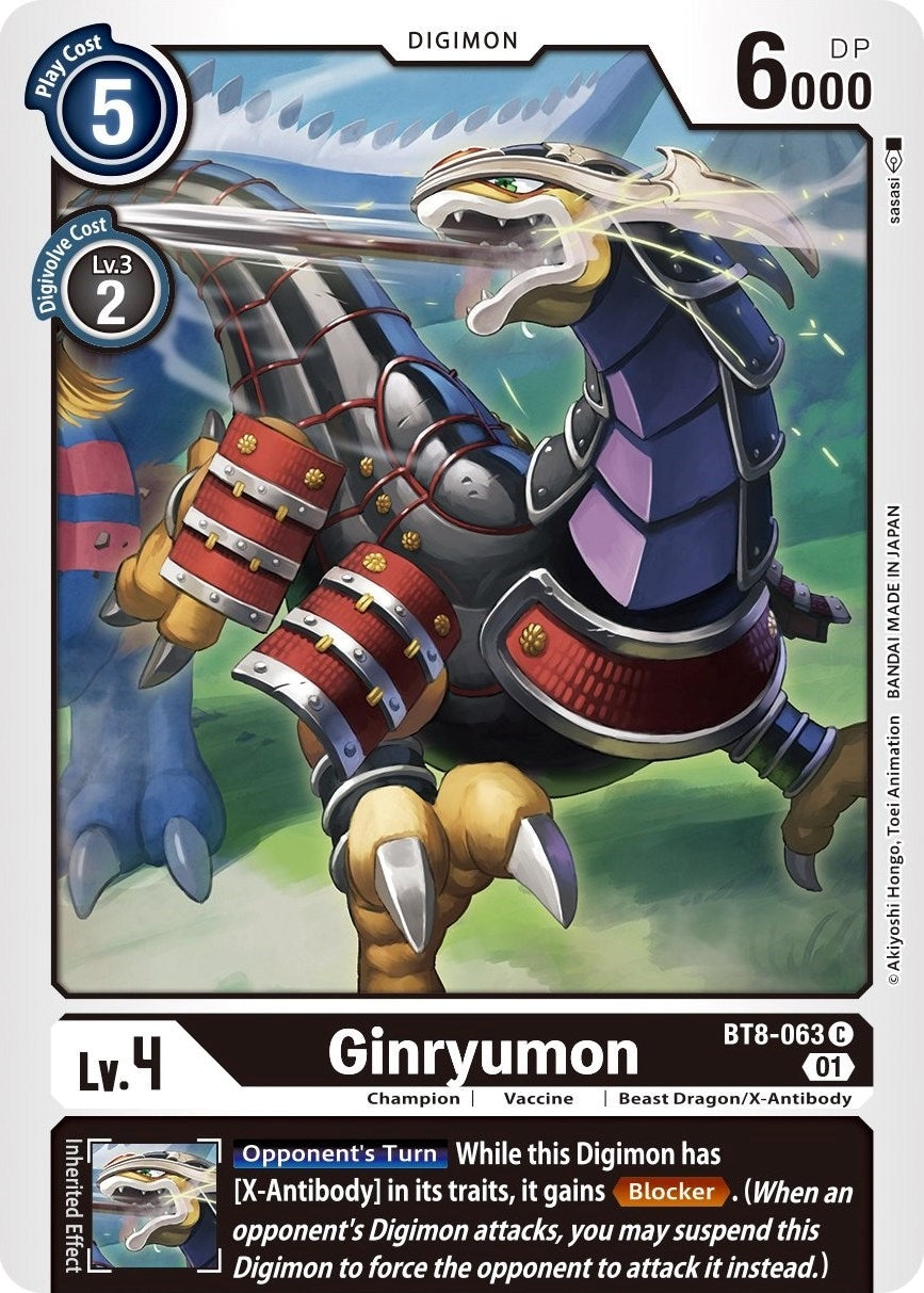 Image for Ginryumon (BT8-063 C) (BT08) - Digimon Card Game